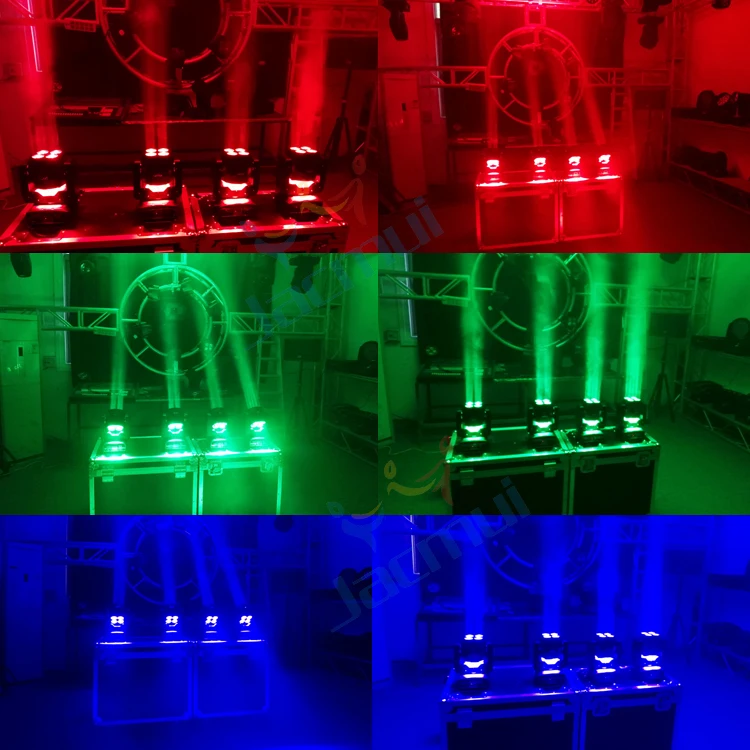 

(2Pcs/Lot) Double Face 8*12W RGBW Led Moving Head Beam Light Plus Wash Light Stage Equipment Wedding Party Event DJ Show