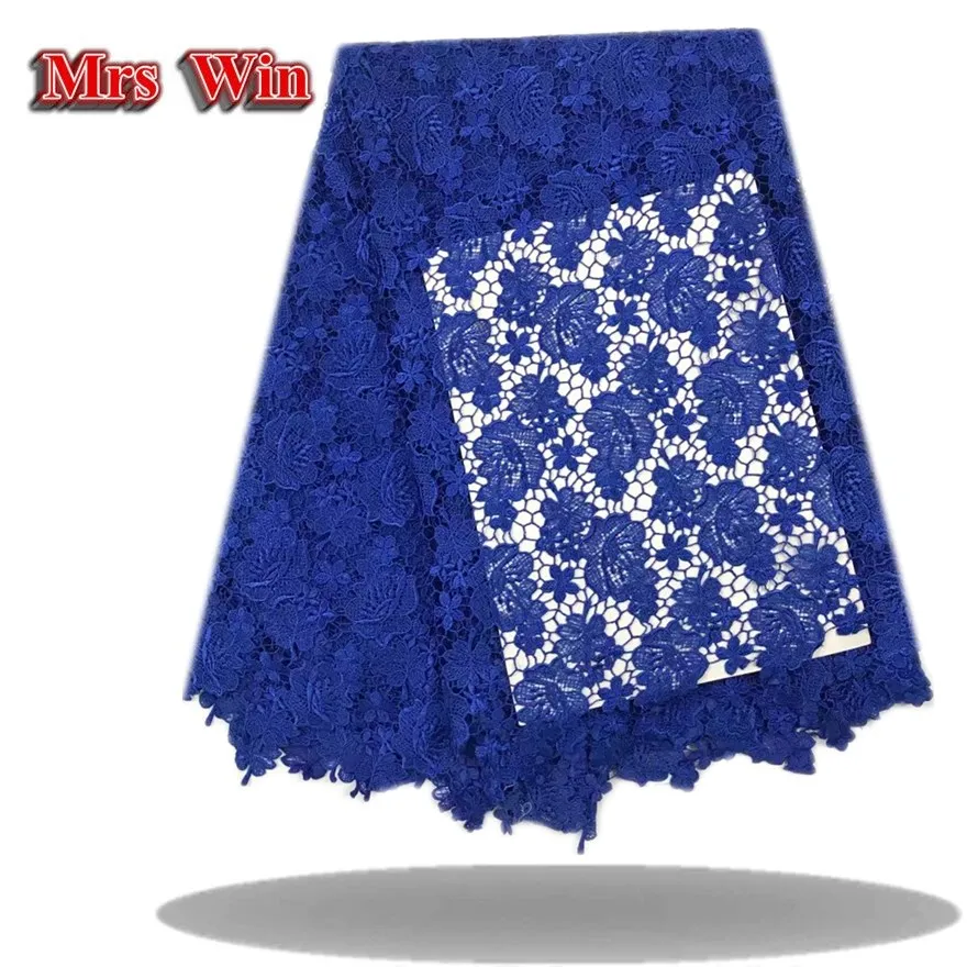 Миссис Win Новый Африканский кружевной ткани/Высокое качество веревку кружева