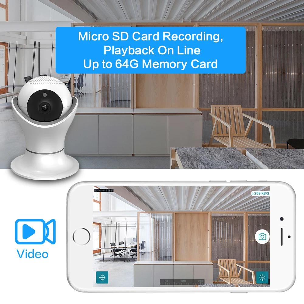 Беспроводная IP камера SDETER 1080P 2 МП Wi Fi 1080P|baby monitor 1080p|wireless ipsecurity cctv |