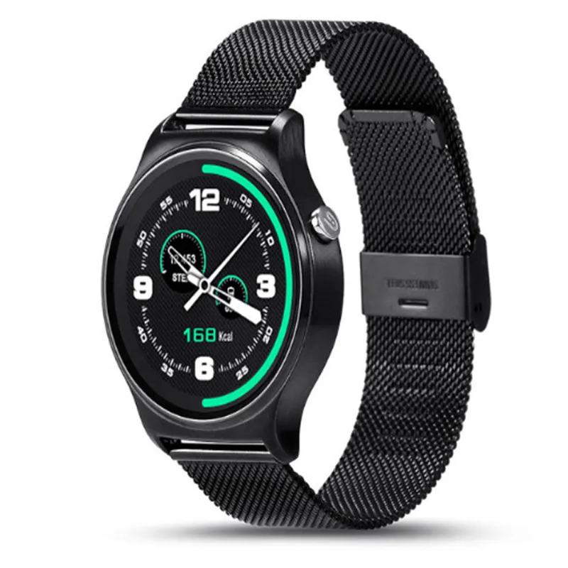Новейшие Bluetooth 4 0 Смарт часы GW01 ips круглый экран жизни водонепроницаемый