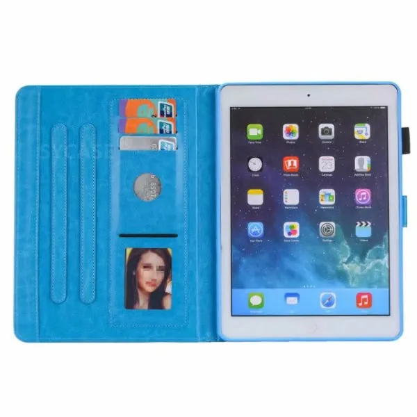 Fashion Painted Tablet Holster For iPad 2 3 4 9.7&quot Case Versatile Adjustable Bracket Card Apple 9.7 inch Protect Cover | Компьютеры и