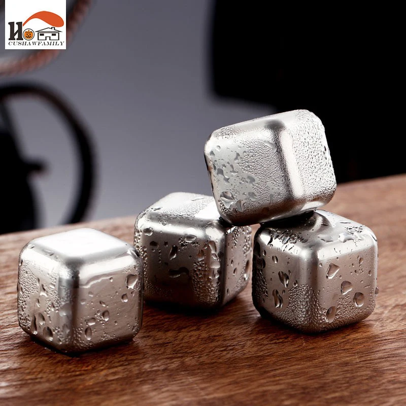 1 шт. Волшебные кубики льда для виски/бара из нержавеющей стали KTV принадлежности