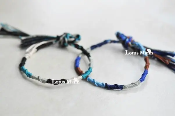 Lotusmann Новая дружба браслет с одним обручем (8 цветов на ваш выбор)|wrap bracelet|bracelet