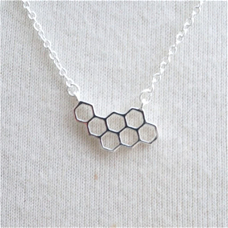 2017 модные ювелирные изделия уникальная подвеска в виде сот Милая соты