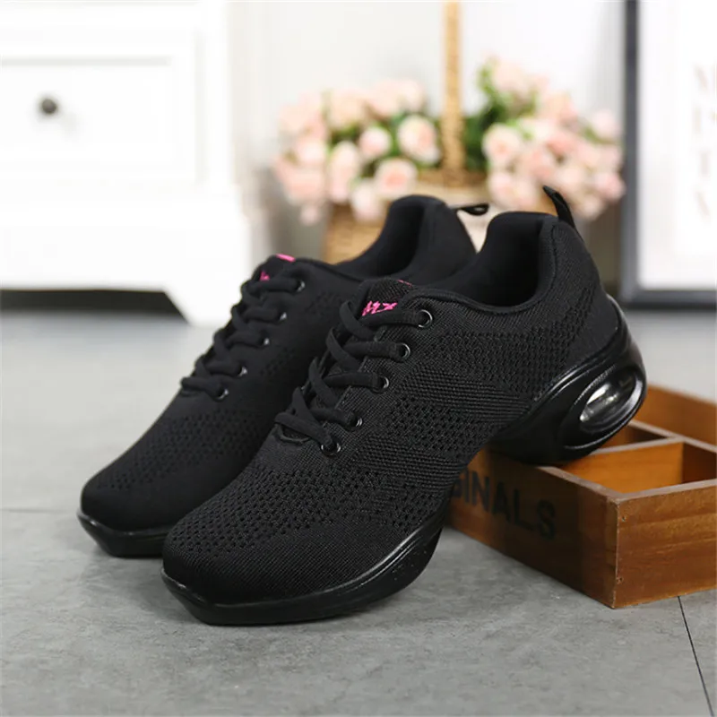 Женские Танцевальные Кроссовки без шнуровки танцевальная обувь женская