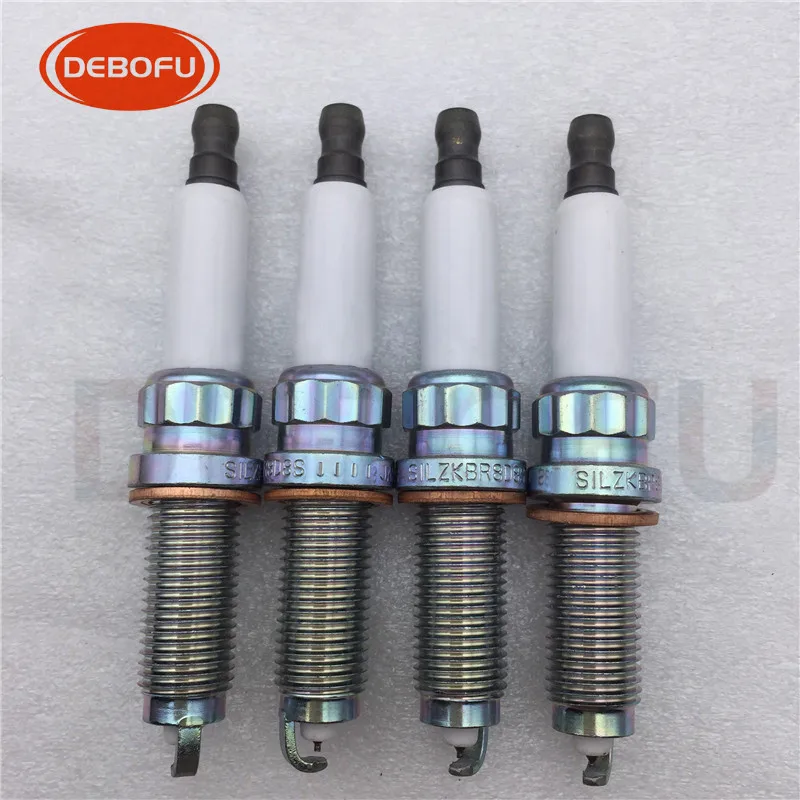 10 шт./лот 12120039664 Свеча зажигания для BMW 228i 320i 328i 428i 528i X3 X4 SILZKBR8D8S|Свечи и запальные