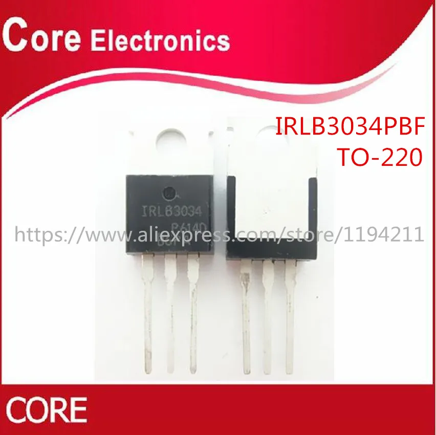 50 шт. IRLB3034 IRLB3034PBF TO220 Новинка Интегральные схемы 