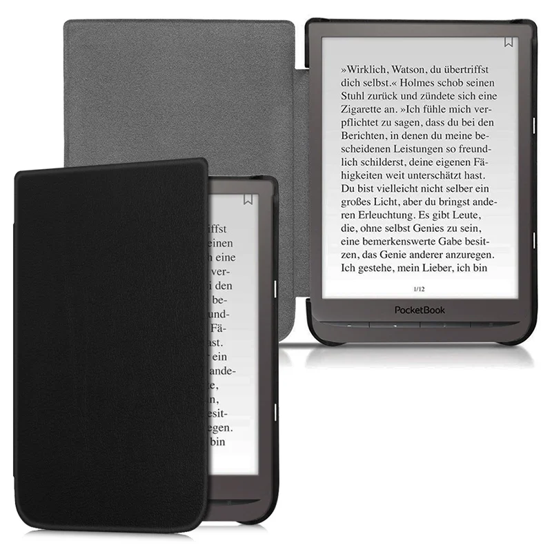 Чехол AROITA для 7,8 дюймов PocketBook 740 InkPad 3 E-reader, легкий Магнитный защитный чехол из искусственной кожи с функцией автоматического сна/пробуждения