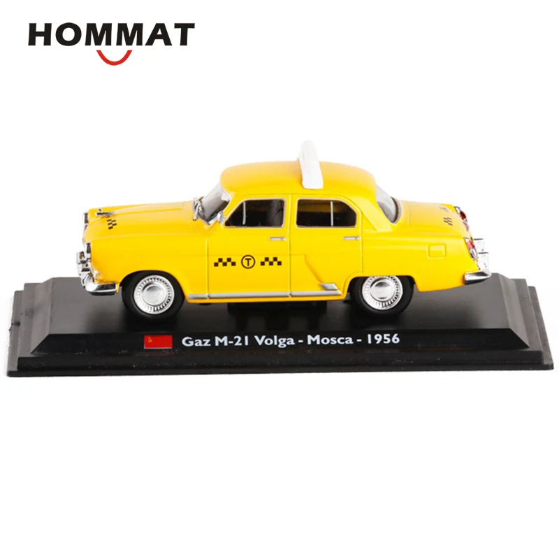 HOMMAT имитация 1:43 винтажная модель искусственного газа Volga 1956 Москва такси кабина