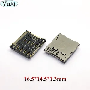 YuXi 1 шт. Micro Sim Card Reader Разъем для ASUS FonePad K004 Memo Pad 7 ME170 ME170C K012 для Samsung C101 I8730