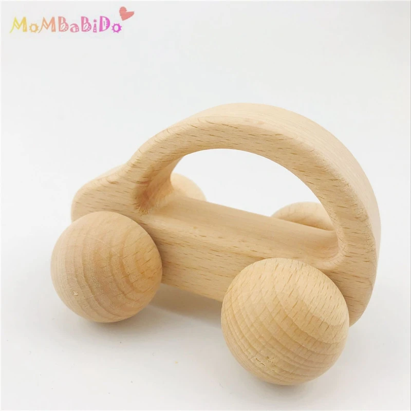 Creaitve, игрушки Монтессори, деревянный Прорезыватель для зубов, колокольчики, деревянные погремушки для детей, интересные Интеллектуальные развивающие детские погремушки