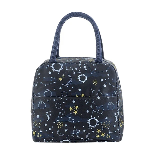 Deep Blue Lunch Bag Mihawk термоизоляционная сумка, портативный контейнер для еды, Bento, дорожные сумки для пикника, Термосумка для обедов, Tas, сумка для напитков - Цвет: Deep Blue Lunch Bag