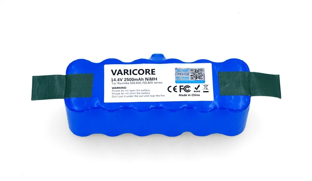VariCore 14 4 V 2500mAh NiMH батарея для iRobot 500 600 900 серии пылесос 620 до 650 700770780800|Комплекты