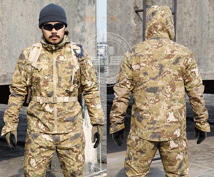 Высокое качество на открытом воздухе Тактическая Военная куртка+ униформа брюки костюмы камуфляж Охота Одежда Archer мужские спортивные ghillie Костюмы