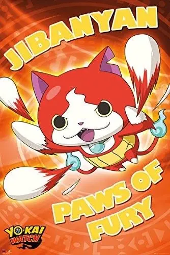Домашний декор Yo Kai Watch Манга Аниме ТВ шоу 1 шелк художественный плакат Наклейка на