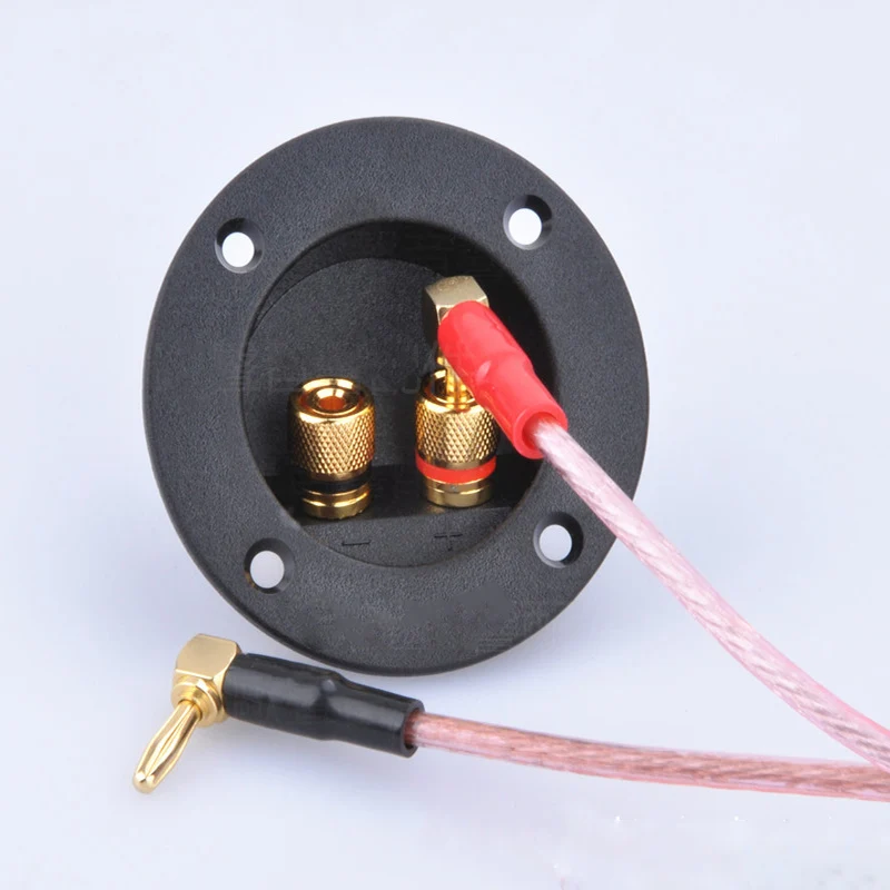 2 шт./лот 48B круглая Колонка распределительная коробка из чистой меди терминал и