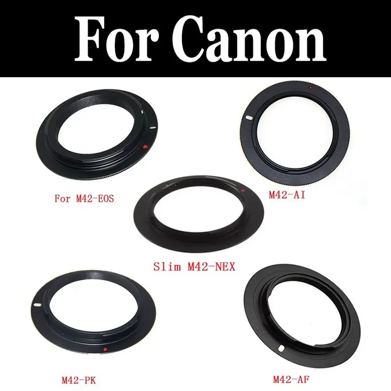 Адаптер для объектива винтовое крепление кольцо камеры аксессуары