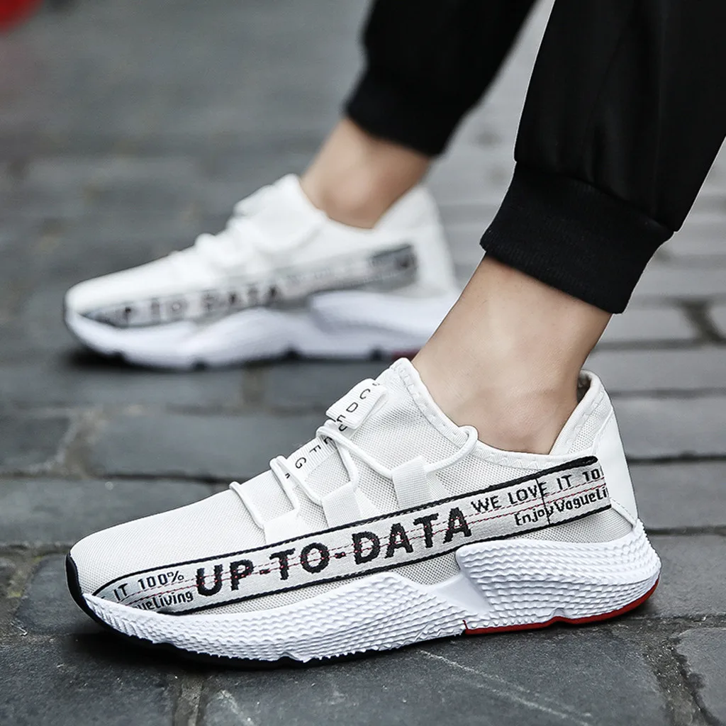 Men's Casual Shoes Wild Fashionable Sneakers Mesh Breathable Movement | Обувь