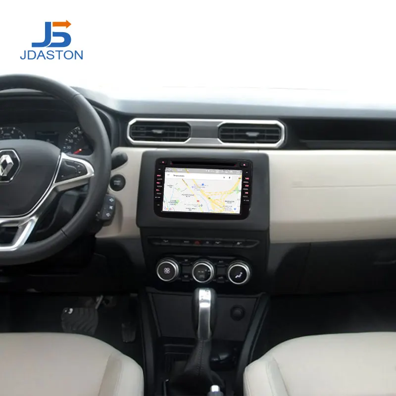 JDASTON Android 10 0 автомобильный DVD плеер для RENAULT Dacia Duster Logan WIFI мультимедийный GPS