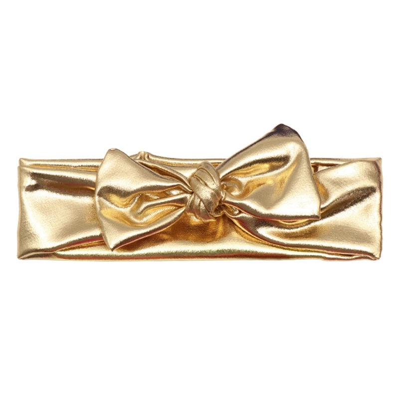 С милым бантом головной убор детский тюрбан легкие конт головка Обёрточная