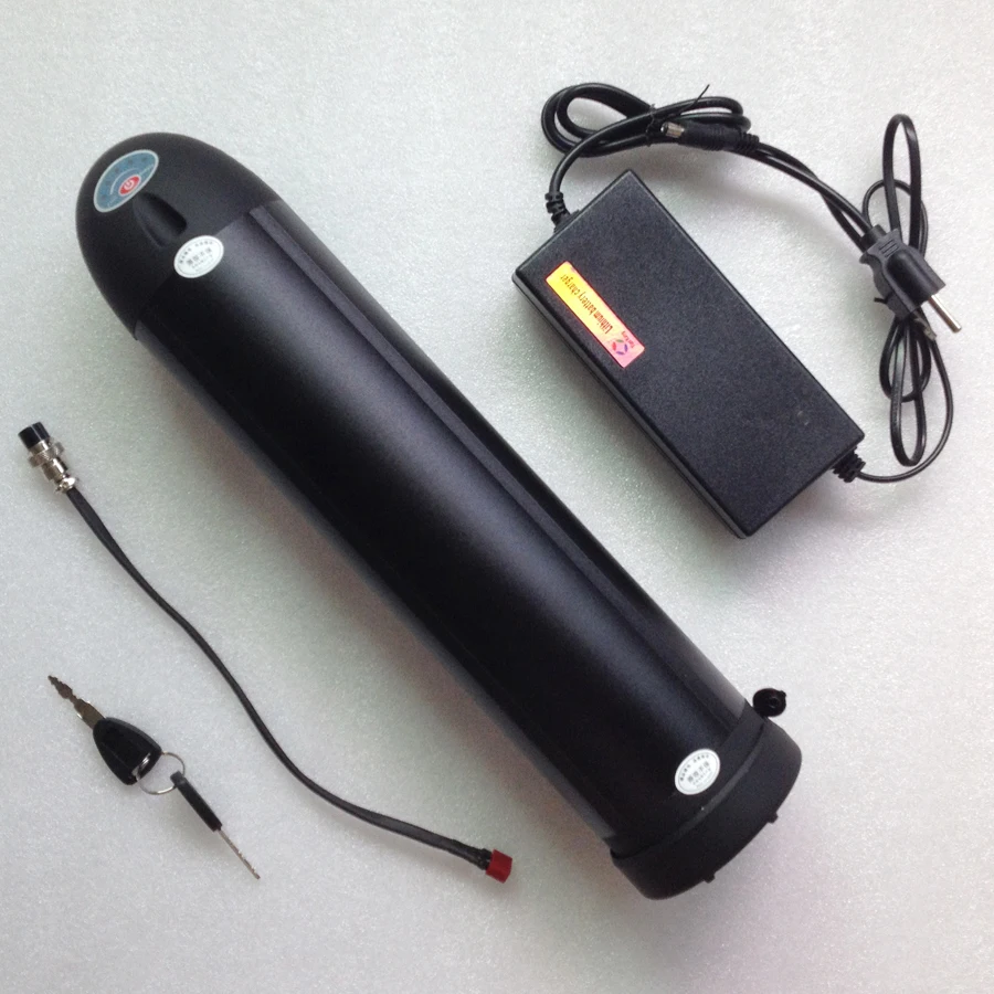 Большой черный корпус 48 В 13ач литий ионный чайник для воды аккумулятор бутылки с