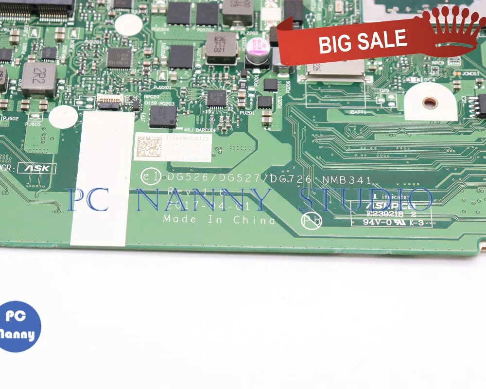 Материнская плата для ноутбука PCNANNY 5B20P11116 DG526 DG527 DG726 NMB341 | Компьютеры и офис