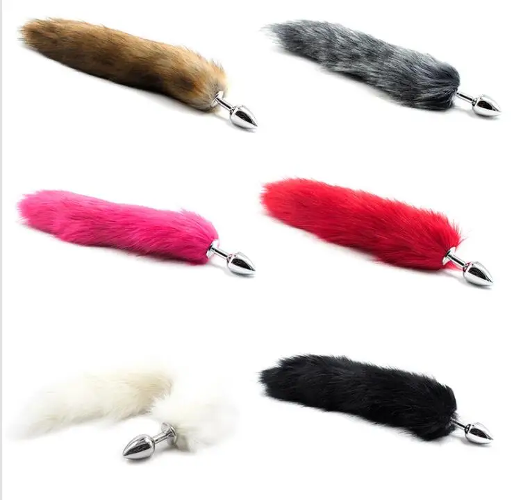 Fox Tail Erotic Accessories Butt Plug Bdsm Bondage Restraints Sex Toys for Woman Slave Fetish Lingerie Hot Adult Games New |