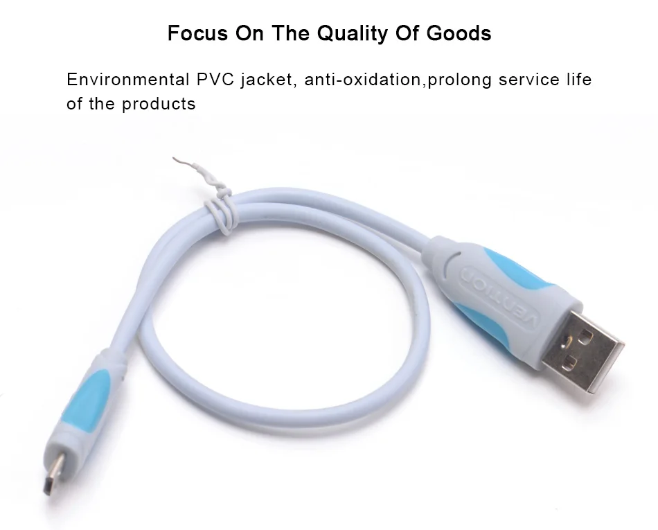 Кабель Micro USB Vention для samsung, htc, huawei, Android 0,25 м, 1 м, 2 м, 3 м, кабель для быстрой зарядки, Microusb Mini USB, кабели для мобильных телефонов