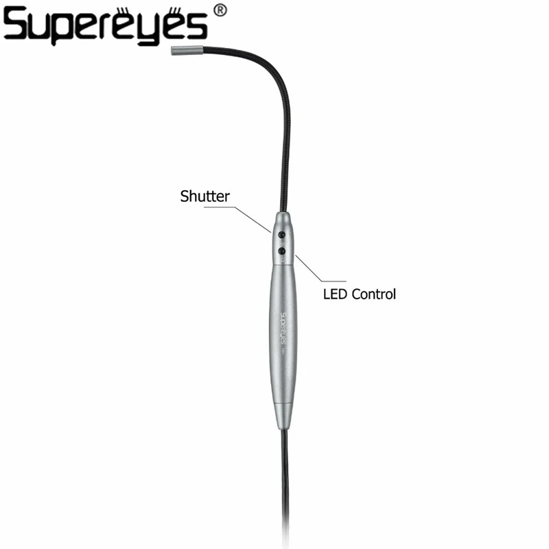 Supereyes 100X5 мм ушной эндоскоп камера отоскоп Ручной портативный Водонепроницаемый