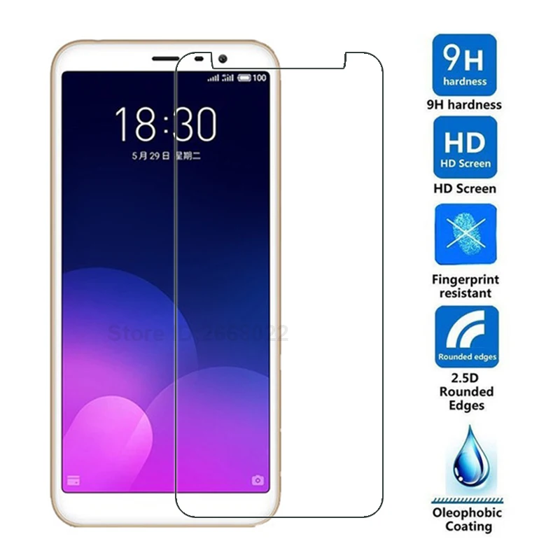 Закаленное стекло для Meizu M6T Meilan 6 T защита экрана 9H 2.5D Защитная пленка телефона Meizy