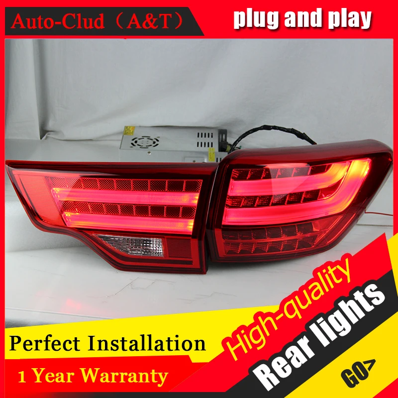 Авто Clud автомобиль Средства для укладки волос задние фары Highlander новинка 2015