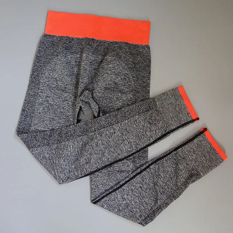 Новинка 2017 женские брюки Капри яркие однотонные Леггинсы для йоги штаны