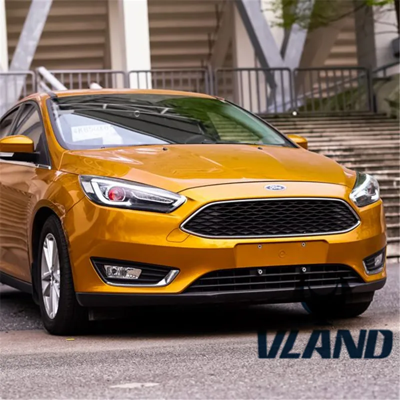 VLAND производитель для автомобиля головы лампы Ford Focus светодиодный Headligh 2015 2017