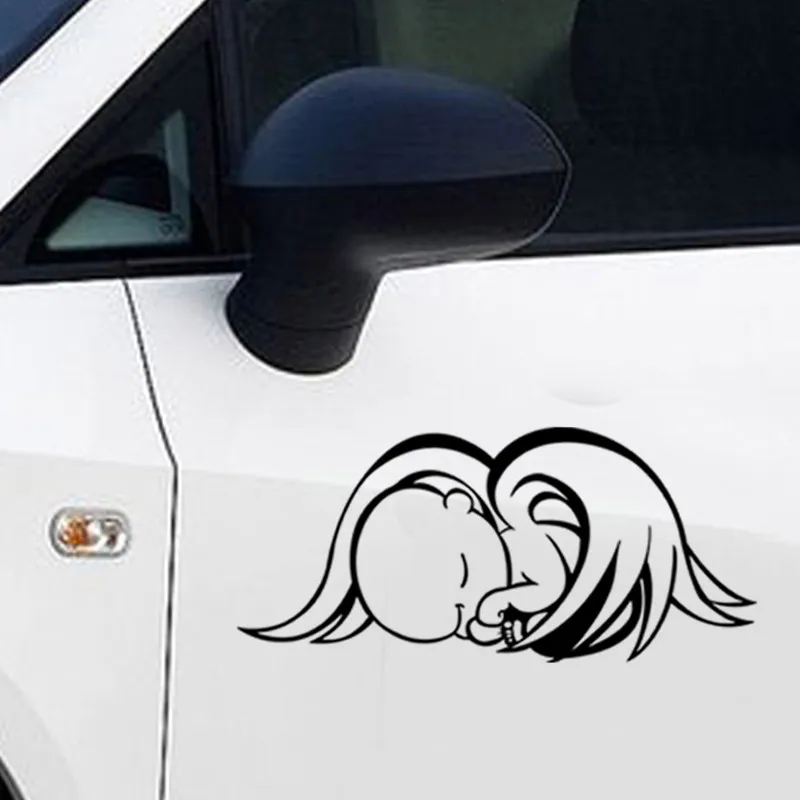 Спящий ребенок угол ребенка наклейки на стену автомобиль детская спальня