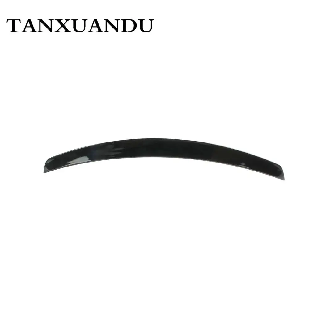 4 двери стиль окрашенные черный глянец ABS задний багажник спойлер крыло подходит