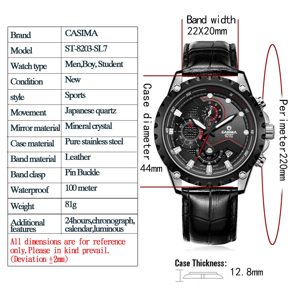 Роскошные Брендовые мужские часы кварцевые из нержавеющей стали модные