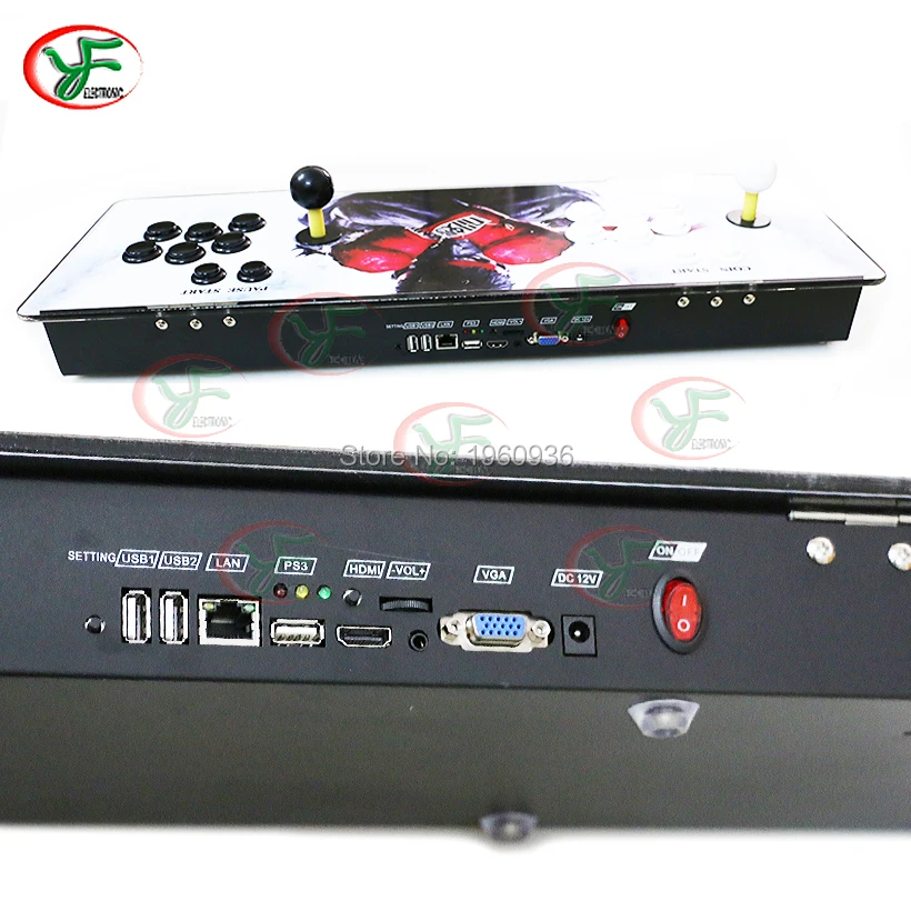 Коробка 9 1660 в 1 аркадная игровая консоль для ТВ ПК PS3 монитор Поддержка HDMI VGA USB с паузой видео аркадная машина