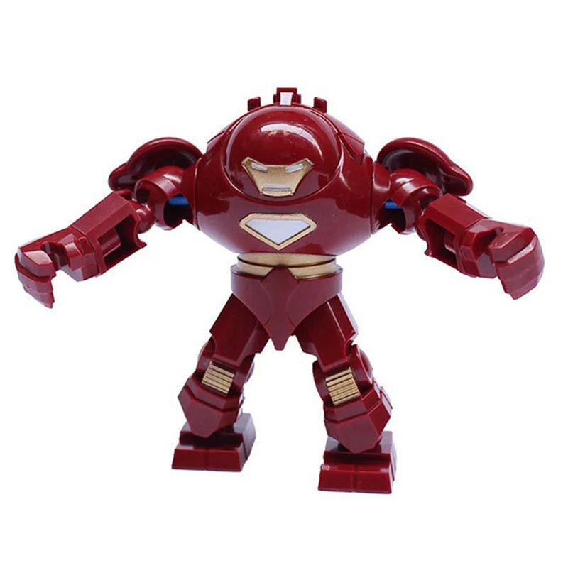 Marvel Супергерои Мстители Строительные блоки совместимые с Legoe фигурки Железный