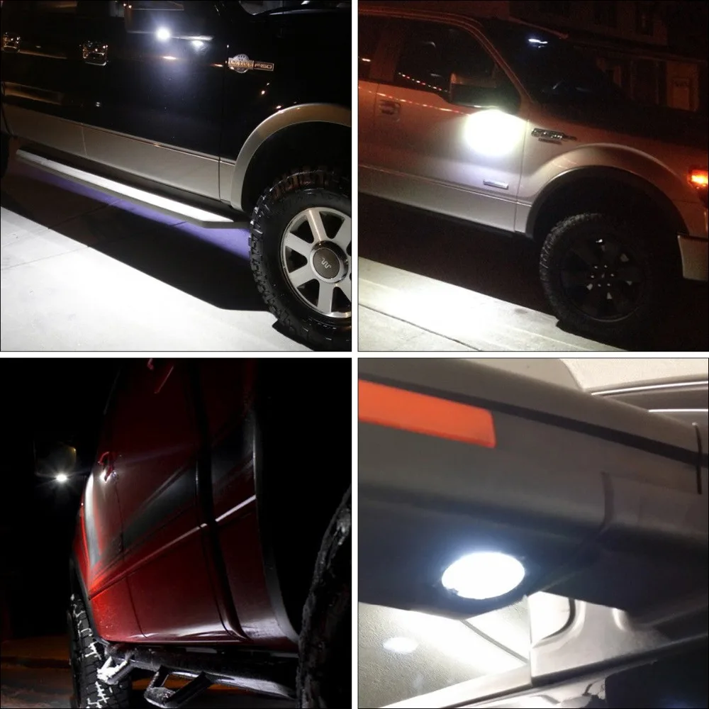 2 шт. 9 16 В светодиодные боковые фонари для зеркала Ford F150 Edge Explorer Kuga погрузка Телец