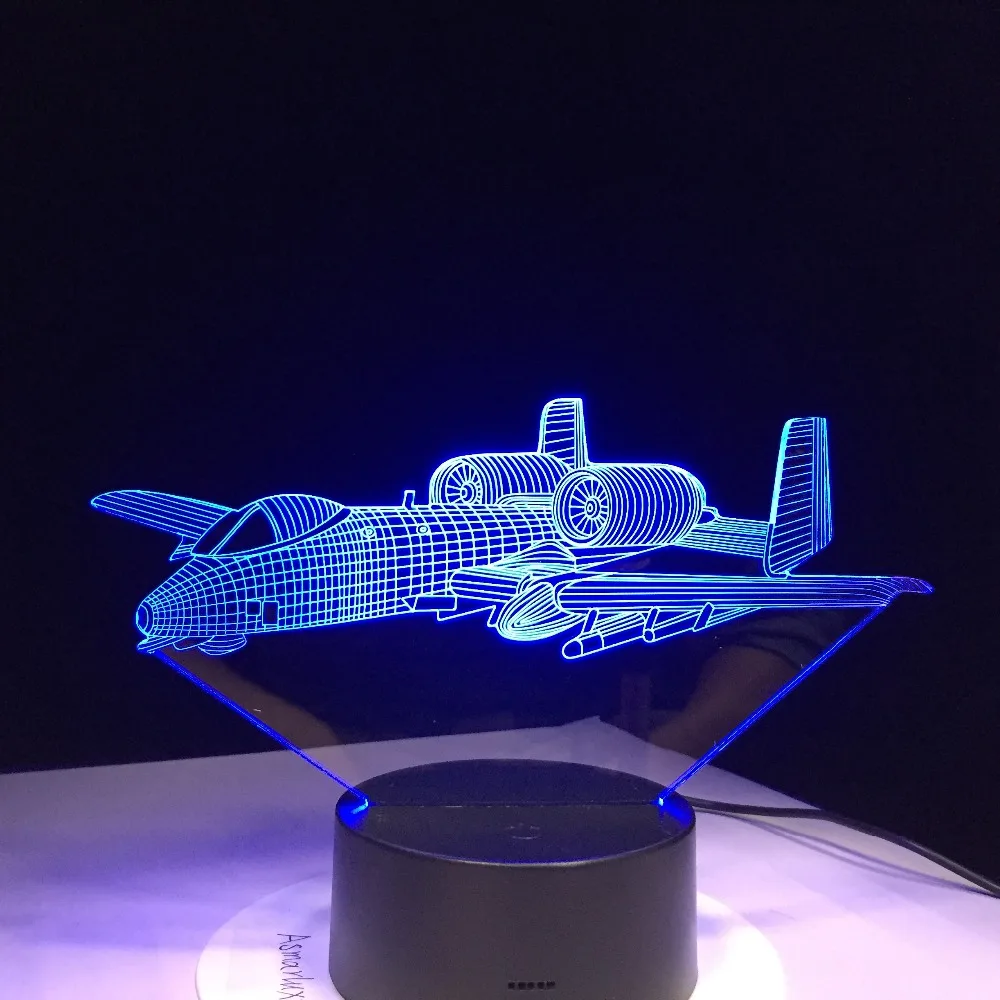 3D светильник с пультом дистанционного управления светодиодсветодиодный