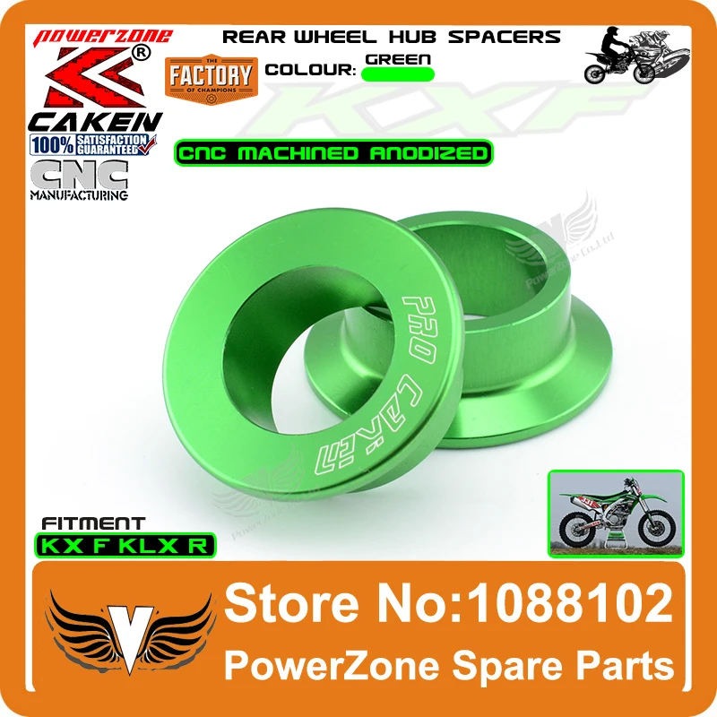 ЧПУ Заготовка Распорки ступицы заднего колеса Fit KX125 KX250 03 08 KXF250 04 14 KXF450 KLX450R