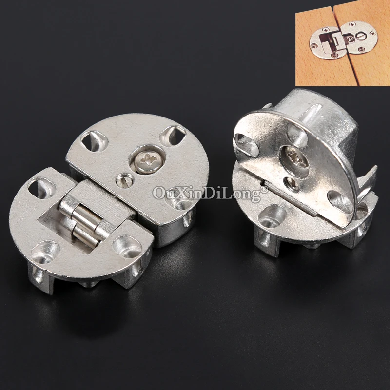 

Brand New 10PCS Alloy Cabinet Flip Hinges Cupboard Wardrobe Cabinet Hidden Folding Hinge Up and Down Flap Hinges