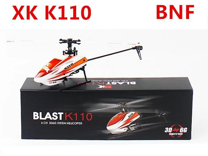 

Радиоуправляемый вертолет XK K110 BNF, 6 каналов, без передатчика