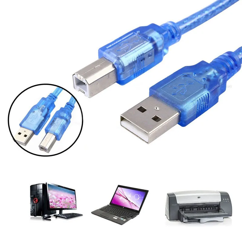 2018 Новое поступление 1 5/0 3 M USB 2 0 A к B папа M/M передачи данных принтер кабель Шнур