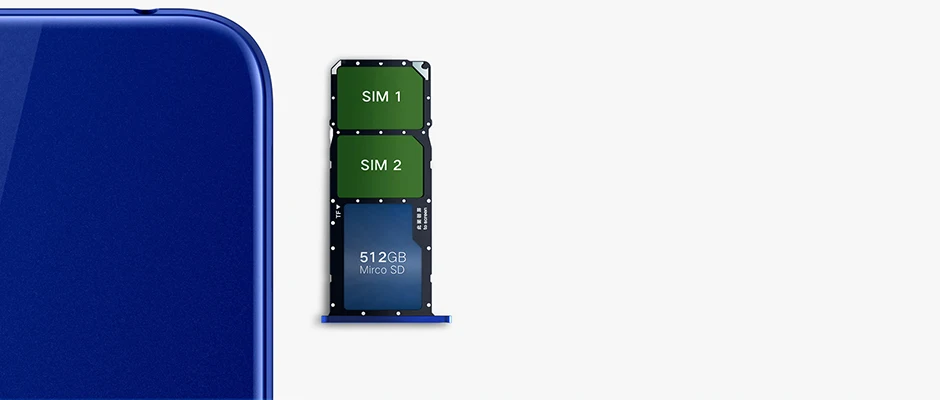 Глобальная прошивка Honor 8A 6 09 дюймов 3020 мАч 3 ГБ ОЗУ 64 Гб ПЗУ MT6765 Восьмиядерный две