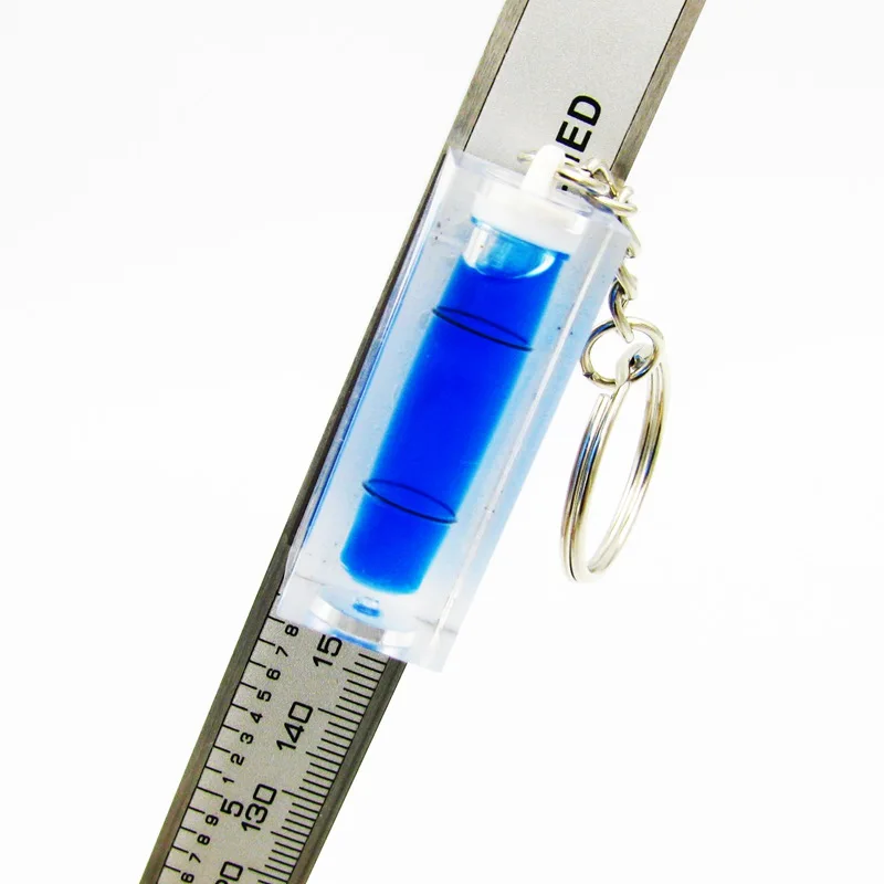 QASE Новый PMMA акриловый корпус Магнитный брелок пузырьковый спиртовой уровень тв