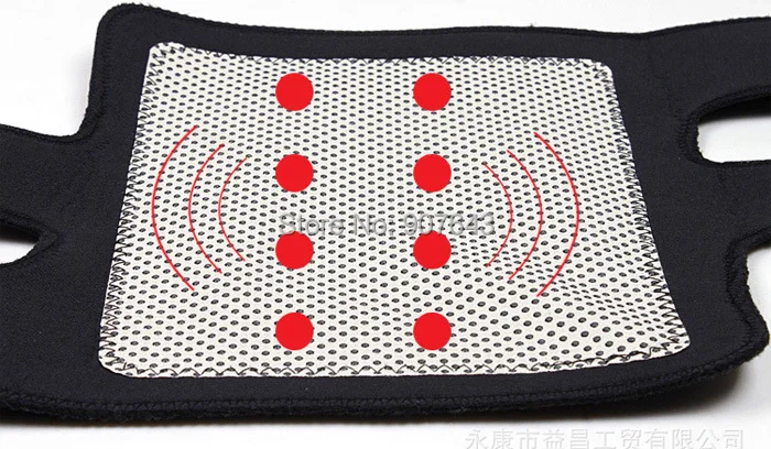 Лучший подарок Турмалин спонтанных Колено защитный массажер Магнитная Терапия