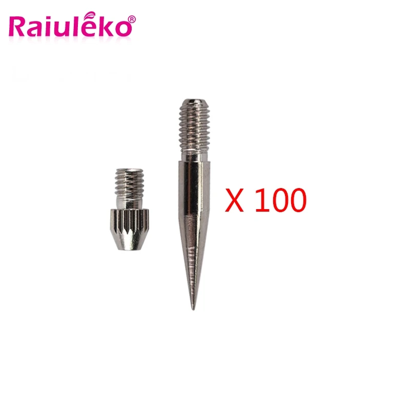 100 пар игл для плазменной ручки иглы удаления микро моль игла точечной моли