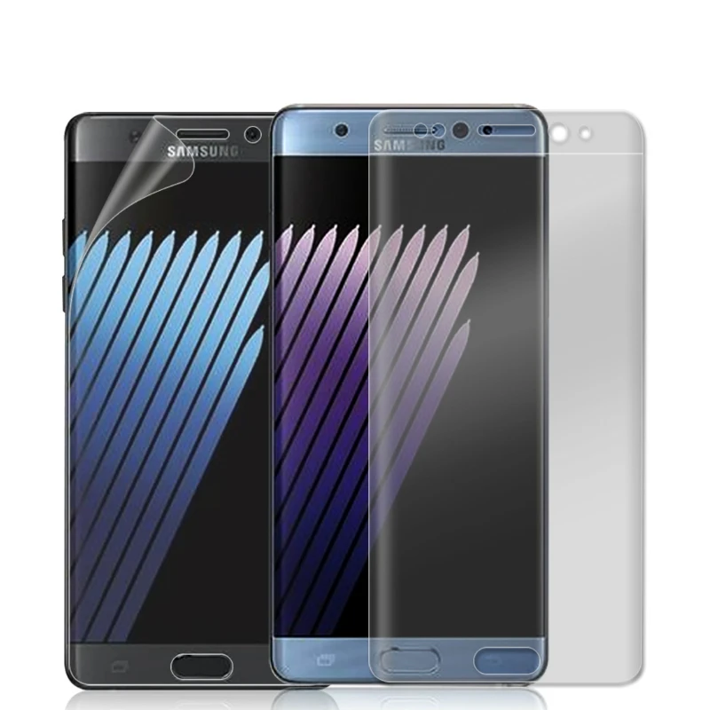JGKK для samsung Galaxy Note FE Fan Edition Передняя и задняя 3D полное покрытие TPU Защитная пленка для экрана для samsung Note 7 Note7 пленка - Цвет: Front and Back Film