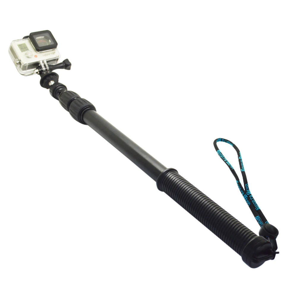 SnowHu лыжный удлинитель 32 75 см монопод для Gopro Hero 8 7 6 5 4 xiao yi 4K SJCAM eken h9r экшн камеры